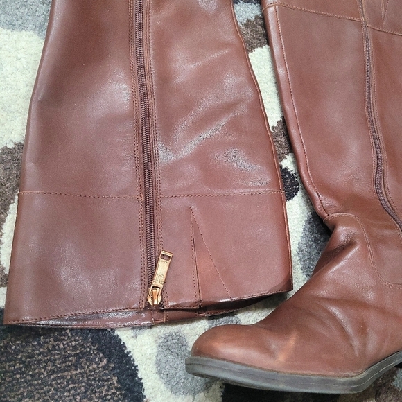 Tommy Hilfiger (Dalyn) Riding Boots Cognac $190 Women's Sz 9M - Picture 11 of 12